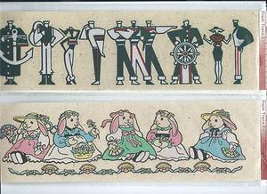 Velour Design TRANSFERS Sailors 9603 Bunnies 9591 Music 9667 Footloose 9586 NEW! - Picture 1 of 2