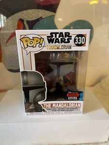 G4 Funko Pop Star Wars Fall Convention Exclusive Mandalorian Vinyl Figure #330 - Picture 1 of 8