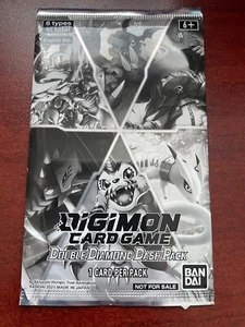 DIGIMON - DOUBLE DIAMOND - DASH PACK - NEW SEALED - NEVER OPENED - Picture 1 of 1