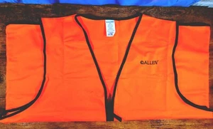 Allen Blaze Orange Hunting / Safety Vest One Size Fits up 2X - Picture 1 of 5