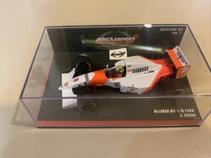 1/43 McLaren Ford MP4-8 1993 Season A.Senna  Minichamps McLaren Collection No.1 - Picture 1 of 5