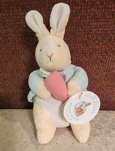 Vintage My First Peter Rabbit Stuffed Animal Beatrix Potter Eden Plush Bunny NWT - Picture 1 of 10