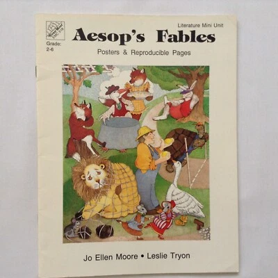 Aesop's Fables - Teacher BLM book including poster. Suit Years 2-4. (Evan-Moor) - image 1 of 4
