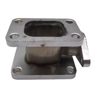 ADAPTADOR DE COLECTOR TURBO T3-T4 + 38MM SALIDA DE BRIDA DE COMPUERTA Acero Inoxidable - Imagen 1 de 8