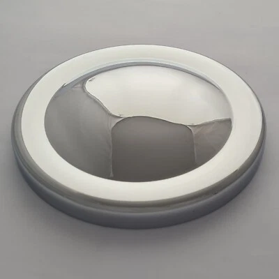 Classic Mini Hub Cap 10" Chrome on Steel for Mini Cooper, Van, Pickup, Traveller - Image 1 of 4