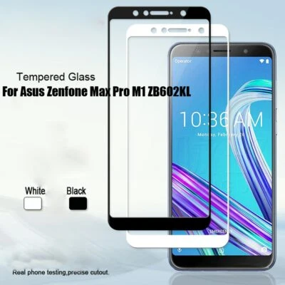 2PCS Asus Zenfone Max Pro M1 ZB601KL ZB602KL Tempered Glass Screen Protector - Image 1 of 4