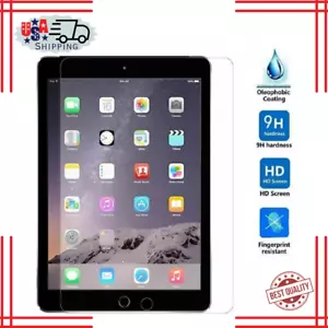 Tempered Glass Screen Protector For iPad mini 1 2 3 4 Air 1 2 Air Pro 12.9 10.2 - Picture 1 of 12