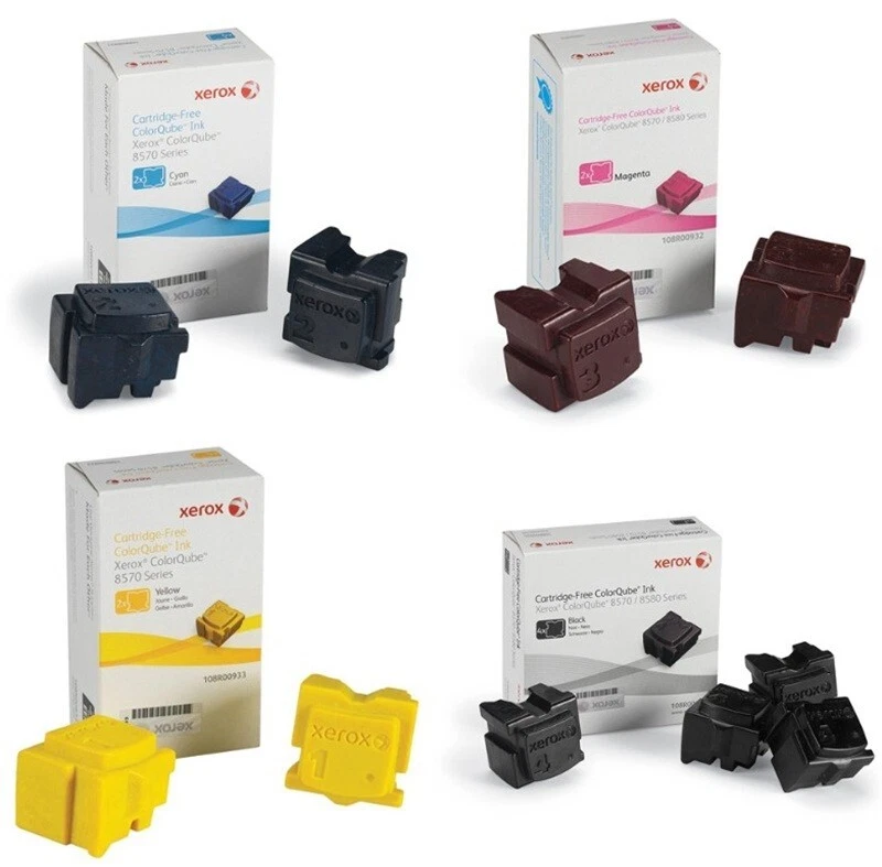 Genuine Xerox Cartridge Free Colorqubes Solid Inks 8570 8580 Series - Image 1 of 1