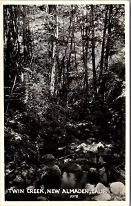 RPPC New Almaden CA Twin Creek Santa Clara Co San Jose Kalifornien Postkarte J6 - Bild 1 von 2