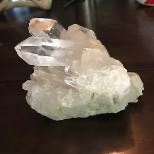 Arkansas klarer Kristallquarz Cluster 1 Pfund. 15,7 oz - Bild 1 von 14