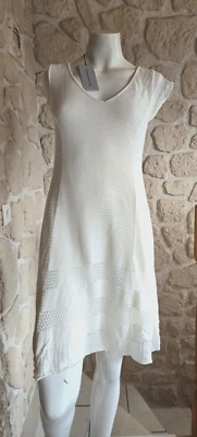 Robe neuve couleur naturelle marque Eva Kayan taille 38 étiquetée à 159€ - Photo 1/4
