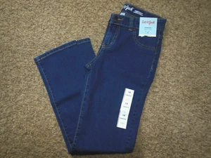 NWT Cat & Jack Straight Adjustable Waist 10 Super Stretch Jeans Zip Fly - Bild 1 von 3