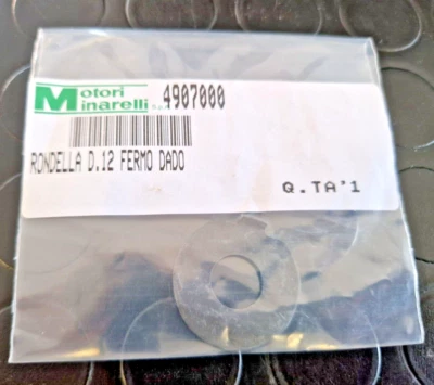 RONDELLA FERMO DADO FRIZIONE PER MOTO MOTORE MINARELLI AM6 DENTE PIEGHEVOLE - Immagine 1 di 4