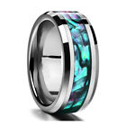 Couple Men Women Stainless Steel Wedding Ring Titanium Engagement Band Size6-13♪
