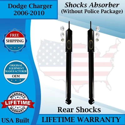 Amortecedores traseiros originais do fabricante Monroe para Dodge Charger 2006-2010 garantia vitalícia - Imagem 1 de 4