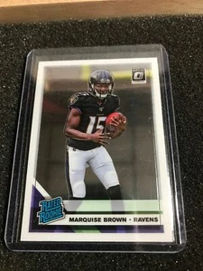 2019 Donruss Optic Marquise Brown #162 Rating Rookie RC Ravens - Bild 1 von 2