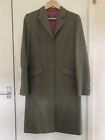 Musto Sporting Tweed Coat Women’s UK 10 Green Wool Check Jacket Shooting Hunting