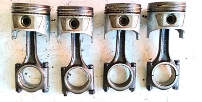 Isuzu KB20 KB25 KB26 KB41 Motor G161 OHC Juego de 8 Válvulas 1,6cc Pistón y Bielas Foto 1 de 4