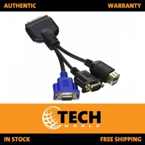 Cisco UCS 37-1016-01 Adattatore cavo dongle KVM per serie B N20-BKVM 409496-001 - Foto 1 di 3