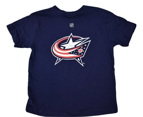 Reebok Little Boys NHL Columbus Blue Jackets Rick Nash Shirt New S(4), L(7) Cover