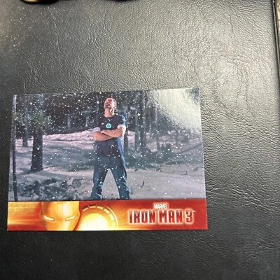 J101b Iron Man Three 2013 Marvel #33 Tony Stark Robert Downey Jr Snowing Foto 1 de 2