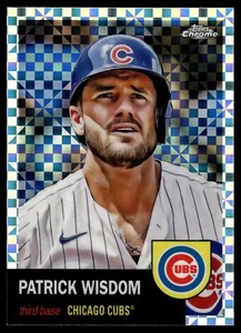 2022 Topps Chrom Platin Jubiläum PATRICK WISDOM XFRACTOR #170 JUNGE - Bild 1 von 2