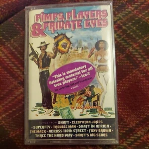 Vintage "Pimps, Players & Private Eyes" Cassette Various Artists Funk SEALED ! - Picture 1 of 12