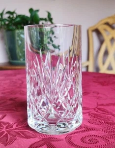 Cut Crystal Drinking Glass Crystal Clear and in Excellent Condition - Picture 1 of 8