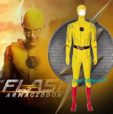Флэш сезон 8 обратная вспышка мужской Хэллоуин косплей костюм Outift боди - Изображение 1 из 4