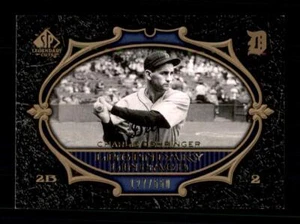 2007 SP Legendary Cuts #147 Charlie Gehringer #/550 - Picture 1 of 2