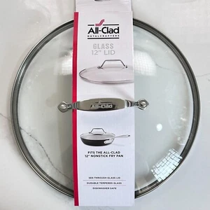 Tapa Essential's de 12" totalmente revestida para sartén Essential Saté de 4 cuartos (SOLO) - Imagen 1 de 1
