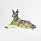 Cortendorf 2303 A - ceramica - pastore tedesco - sdraiato - cane - figura