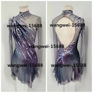 New Ice Figure Skating Dress, Figure Skating Dress For Competition B2178 - Picture 1 of 6