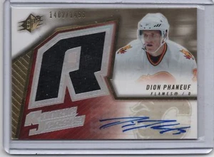 CAMISETAS DE NOVATO DION PHANEUF 2008-09 SPx edición autógrafo certificado #en muy buen estado $30.00 - Imagen 1 de 1