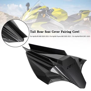 Rear Seat Cover Fairing Cowl For Aprilia RS 660 Tuono 660 RSV4 2020-2024 Carbon - Imagen 1 de 17