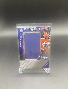 2021-22 Upper Deck SP Game Used Game Banner Year Connor Mcdavid #BYW-CM - Bild 1 von 2