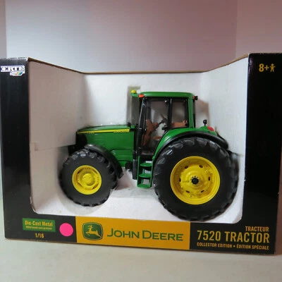 Ertl John Deere 7520 MFD Tractor Collect Edition  1/16 JD-15584A-1HC-B - Image 1 of 4