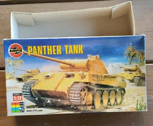 Airfix Model Kit Box EMPTY Panther Tank Scale 1/72 - Picture 1 of 8