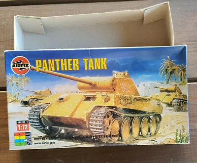 Airfix Scatola Da Modellino Vuoto Char Panther Tank Scala 1/72 - Immagine 1 di 4