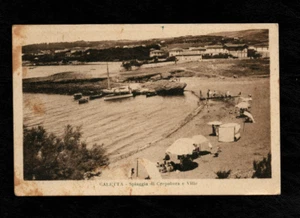 Cartolina Caletta di Castiglioncello Spiaggia di Crepatura e ville - Imagen 1 de 2