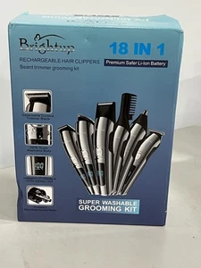 Brightup 18 All In 1 Premium Cordless Waterproof Grooming Kit - Picture 1 of 2