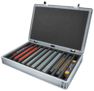 Feldherr EB24Set H0 - Eurobox / containerkoffer - 11 vakken voor H0-spoor - vert - Bild 1 von 6