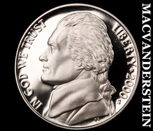 2000-S Jefferson Nickel-Choice Gem Proof Lustrous No Reserve #KLB2399 - Picture 1 of 2