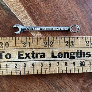 Craftsman 7/32" x 15/64" 12 Point Ignition Midget Combination Wrench 43941 - Picture 1 of 2