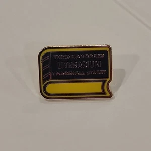 Rare Third Man Books Litearium Marshall St Lapel Pin Jack White Limited Edition - Bild 1 von 2