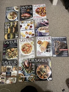 Saveur Magazine joblot 13X - Picture 1 of 14