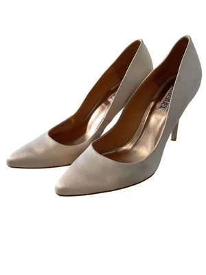 Badgley Mischka Vision II Pump Size 10 Slip On Pointed Toe Stiletto Heel Elegant - Image 1 of 4