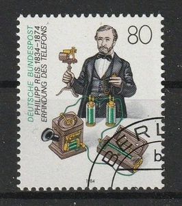RFA 1984 - 150. Geb. de Philipp Reis - Mi. 1198 **- Gest. s. Fig. y descripción - Imagen 1 de 2