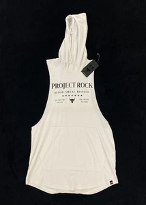 NUEVA Sudadera con Capucha Under Armour x Project Rock Sin Mangas BSR Respect Gris Para Hombres Talla M - Imagen 1 de 8