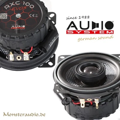 Audio System RXC100 EVO3 220 Watt 10cm Auto Lautsprecher 2-Wege-Koax PKW Boxen - Bild 1 von 4